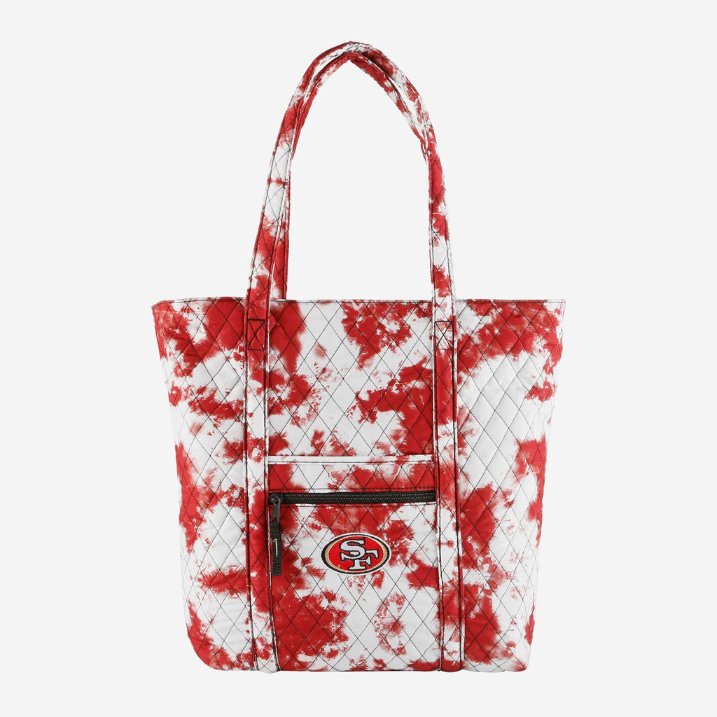 San Francisco 49ers Tie-Dye Takeaway Tote Bag FOCO - FOCO.com