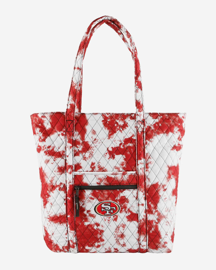 San Francisco 49ers Tie-Dye Takeaway Tote Bag FOCO - FOCO.com