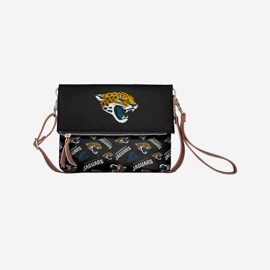 Jacksonville Jaguars Printed Collection Foldover Tote Bag FOCO - FOCO.com