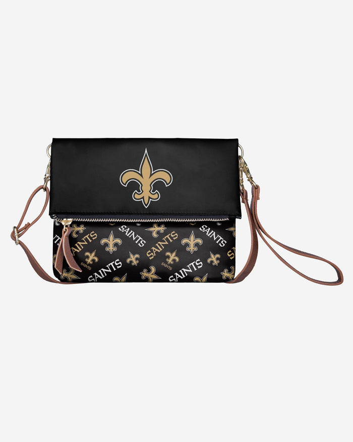 New Orleans Saints Printed Collection Foldover Tote Bag FOCO - FOCO.com