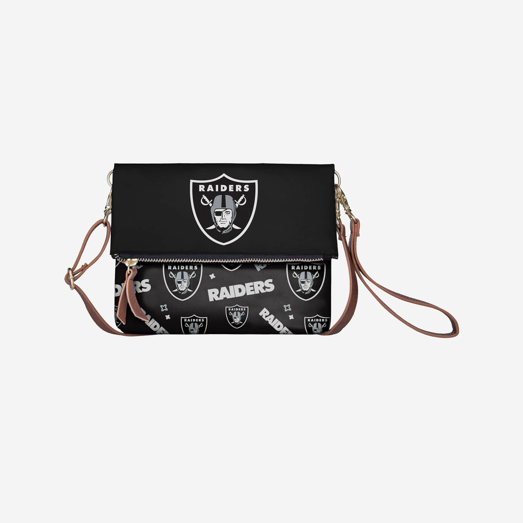 Las Vegas Raiders Printed Collection Foldover Tote Bag FOCO - FOCO.com