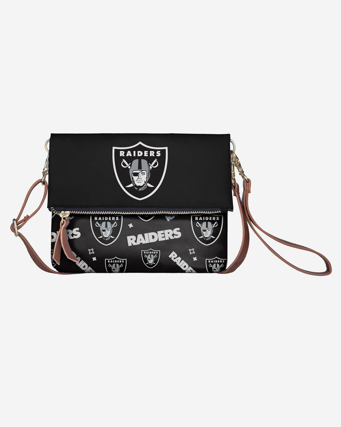 Las Vegas Raiders Printed Collection Foldover Tote Bag FOCO - FOCO.com