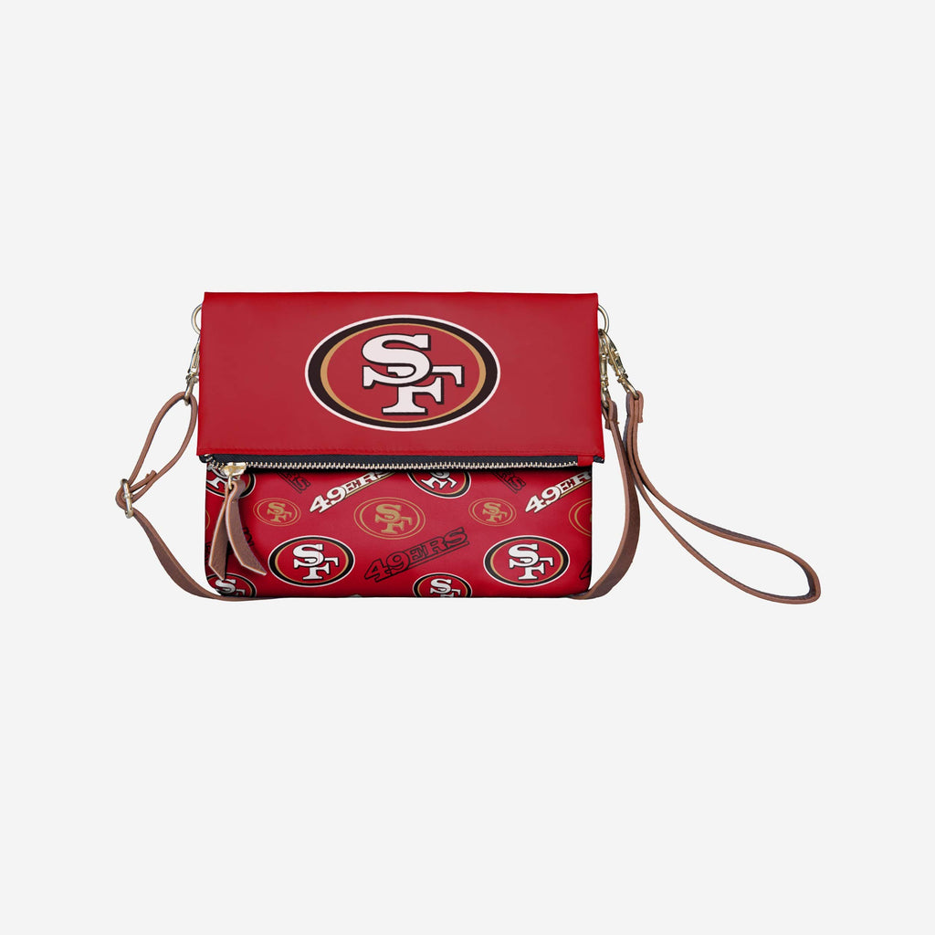 San Francisco 49ers Printed Collection Foldover Tote Bag FOCO - FOCO.com