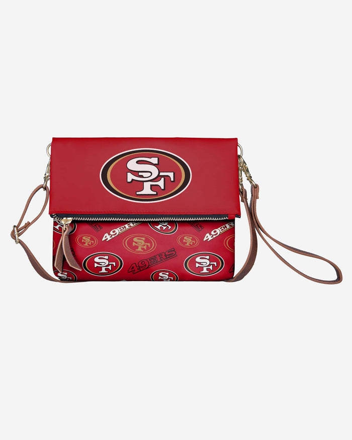 San Francisco 49ers Printed Collection Foldover Tote Bag FOCO - FOCO.com