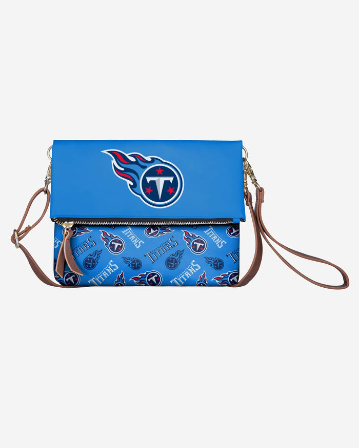 Tennessee Titans Printed Collection Foldover Tote Bag FOCO - FOCO.com