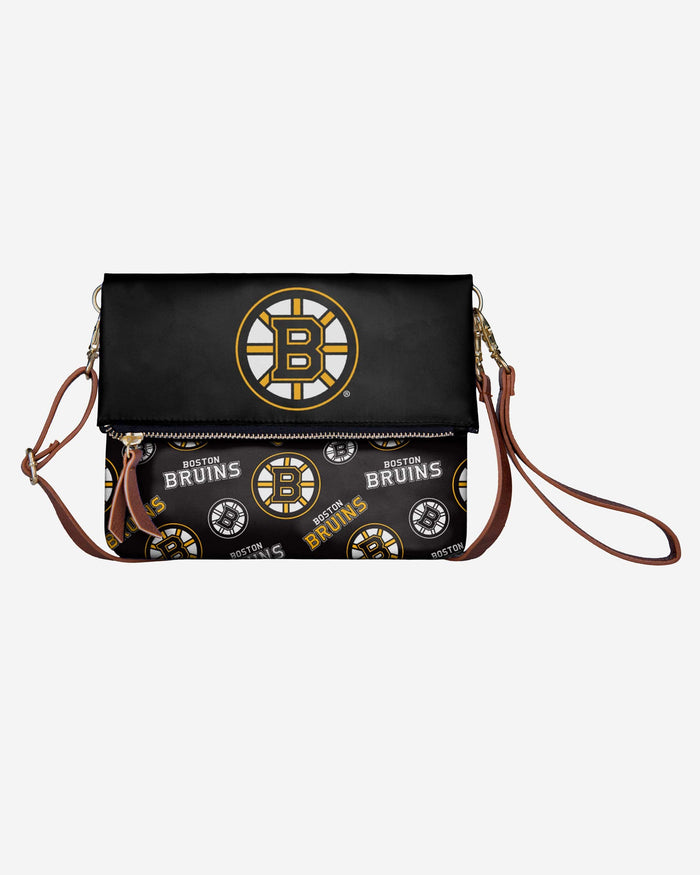 Boston Bruins Printed Collection Foldover Tote Bag FOCO - FOCO.com