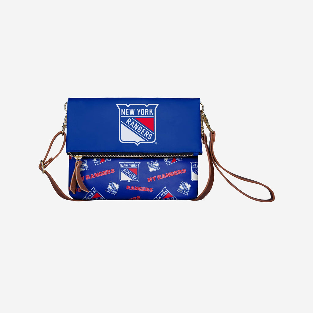 New York Rangers Printed Collection Foldover Tote Bag FOCO - FOCO.com