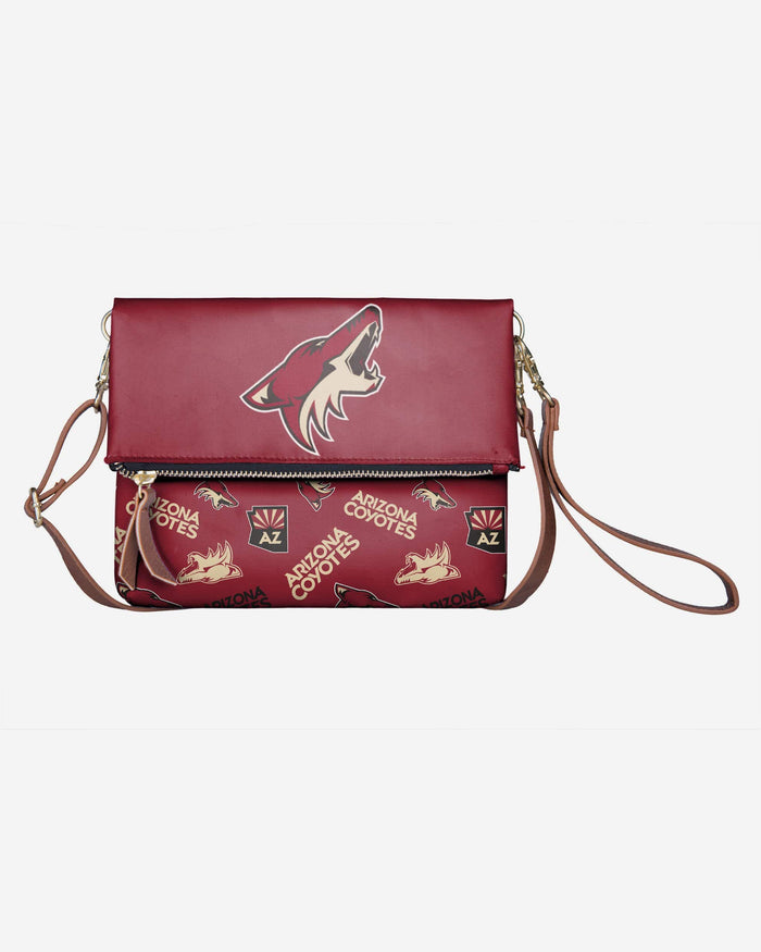 Arizona Coyotes Printed Collection Foldover Tote Bag FOCO - FOCO.com