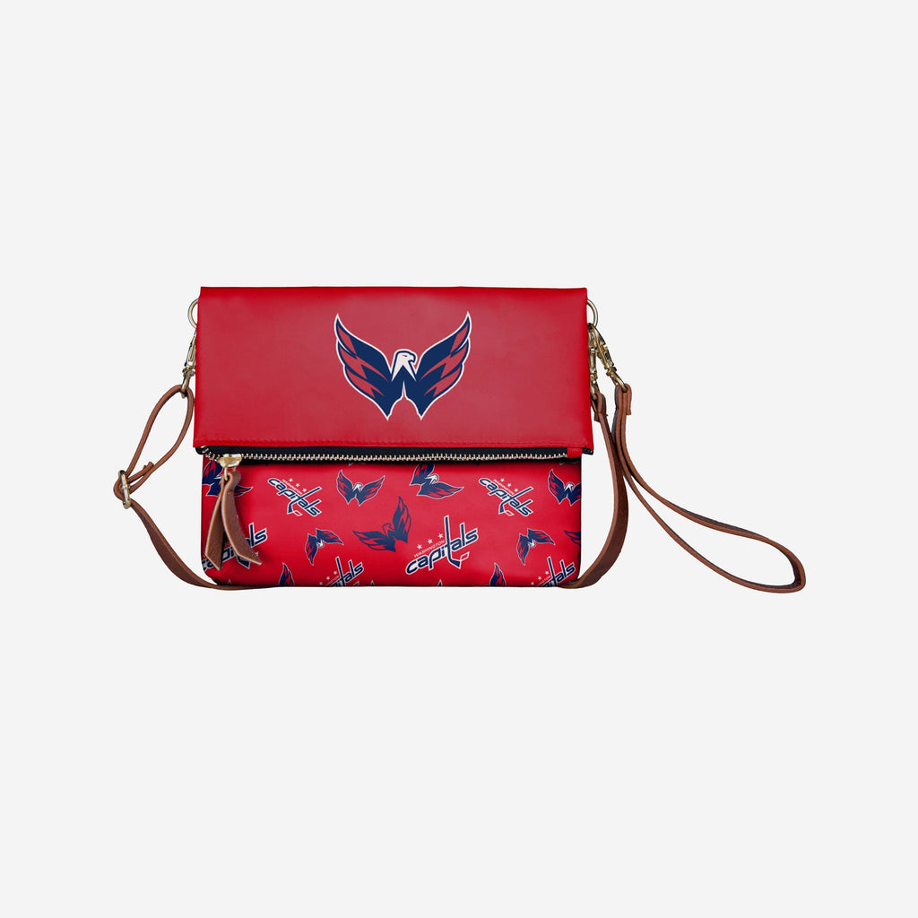 Washington Capitals Printed Collection Foldover Tote Bag FOCO - FOCO.com