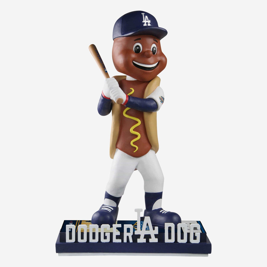 Dodger Dog Los Angeles Dodgers 2022 MLB All-Star Ticket Base 18 in Mascot Bobblehead FOCO - FOCO.com