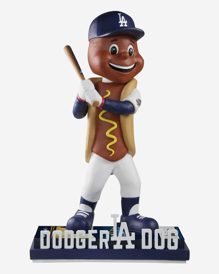 Dodger Dog Los Angeles Dodgers 2022 MLB All-Star Ticket Base 18 in Mascot Bobblehead FOCO - FOCO.com