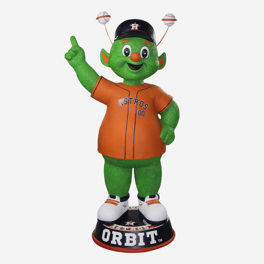 Orbit Houston Astros Orange Jersey 3 Ft Mascot Bobblehead FOCO - FOCO.com