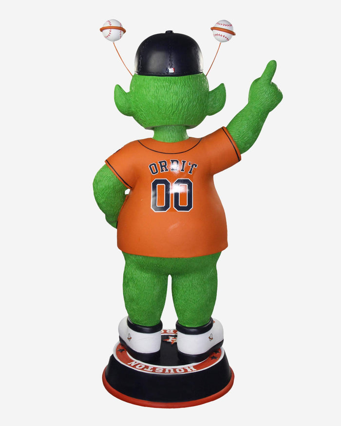 Orbit Houston Astros Orange Jersey 3 Ft Mascot Bobblehead FOCO - FOCO.com