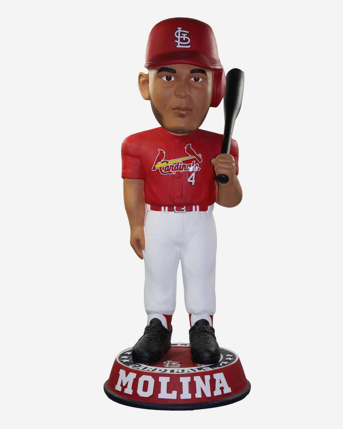 Yadier Molina St Louis Cardinals 3 Ft Bobblehead FOCO - FOCO.com