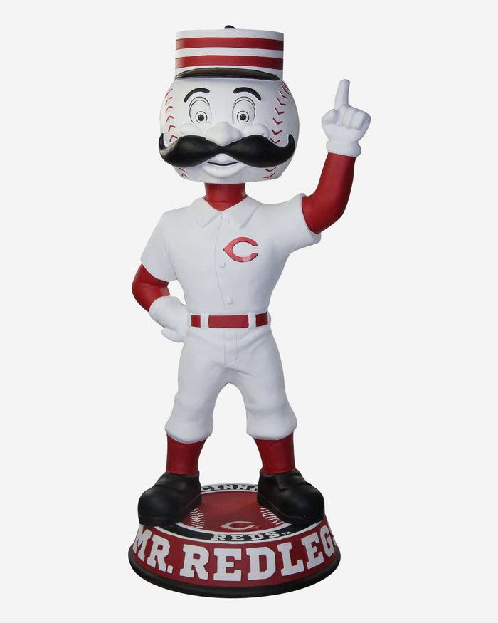 Mr. Redlegs Cincinnati Reds 3 Ft Mascot Bobblehead FOCO - FOCO.com