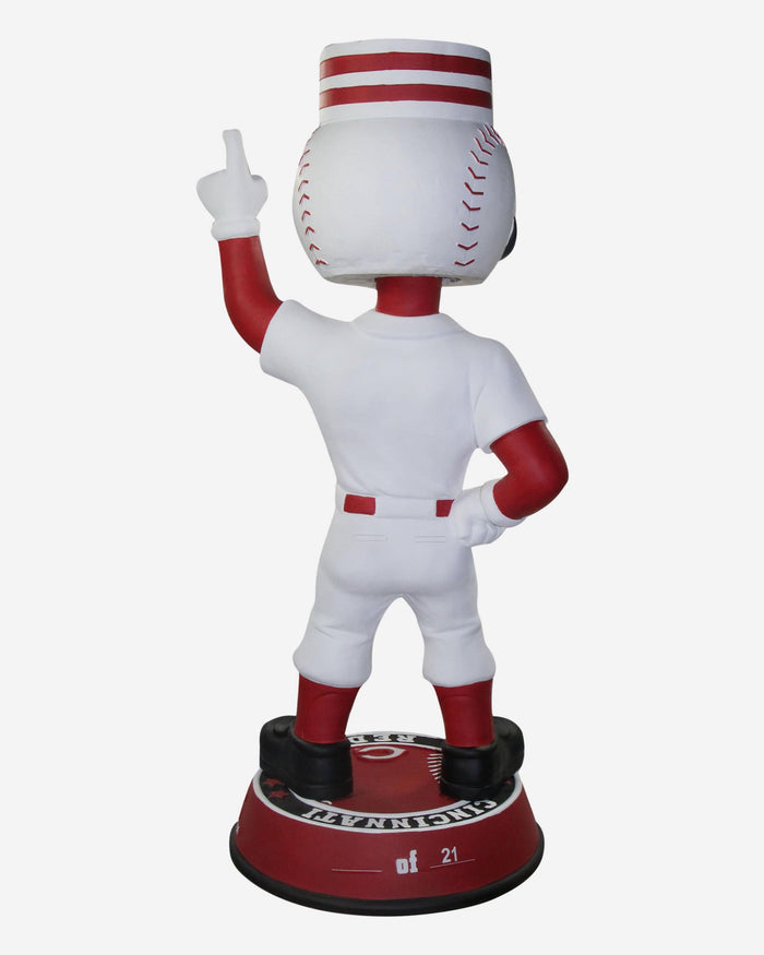 Mr. Redlegs Cincinnati Reds 3 Ft Mascot Bobblehead FOCO - FOCO.com