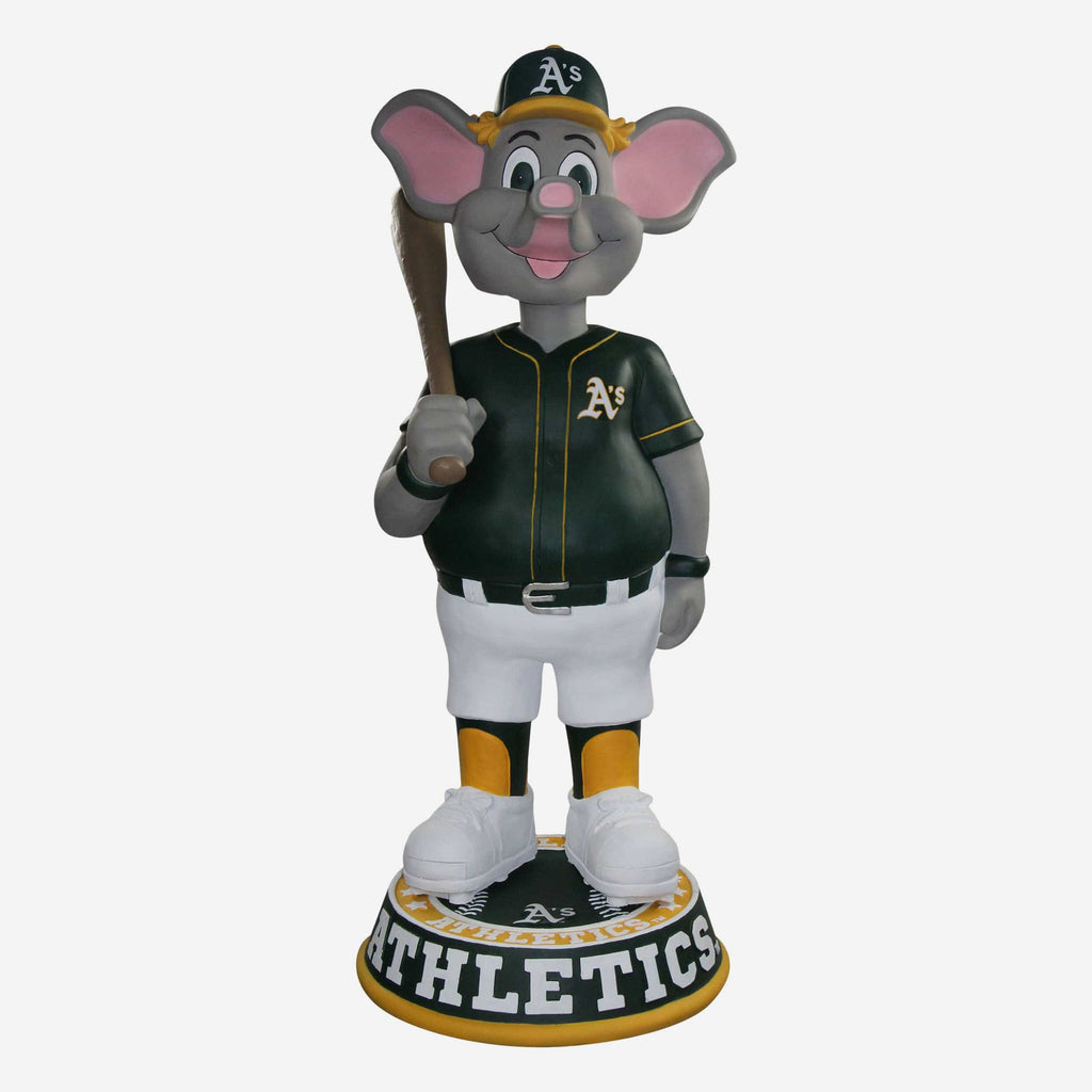 Stomper Oakland Athletics Mascot 3 Ft Bobblehead FOCO - FOCO.com