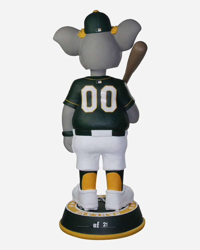 Stomper Oakland Athletics Mascot 3 Ft Bobblehead FOCO - FOCO.com