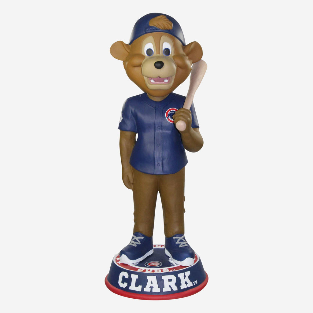 Clark Chicago Cubs Blue Jersey Mascot 3 Ft Bobblehead FOCO - FOCO.com