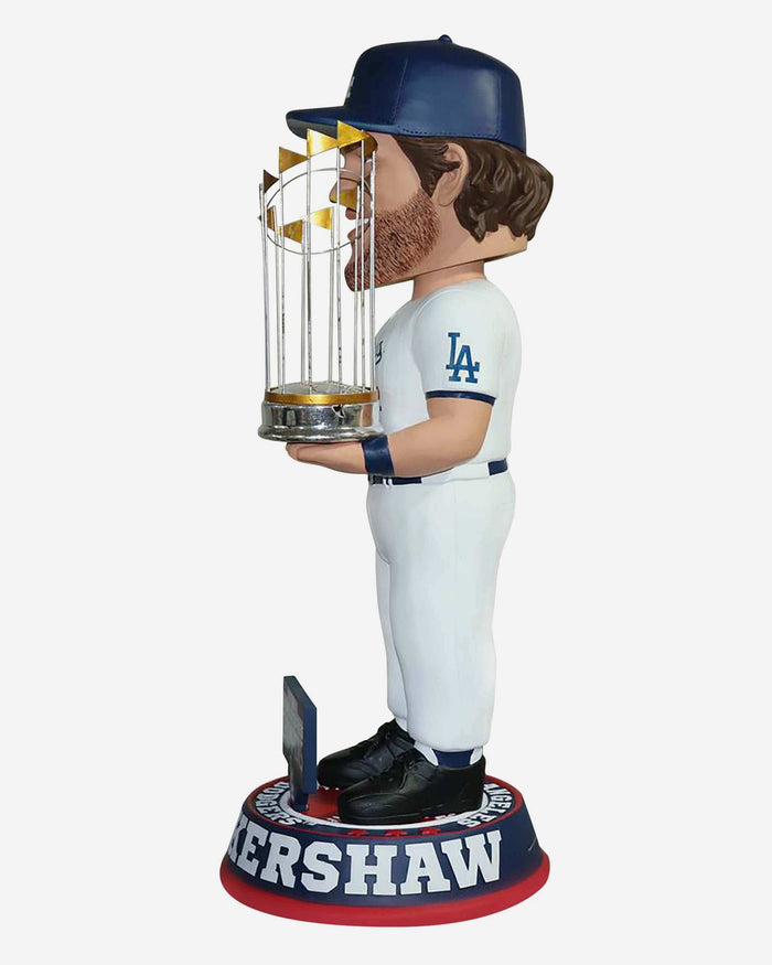 Clayton Kershaw Los Angeles Dodgers 2020 World Series Champions 3 Ft Bobblehead FOCO - FOCO.com