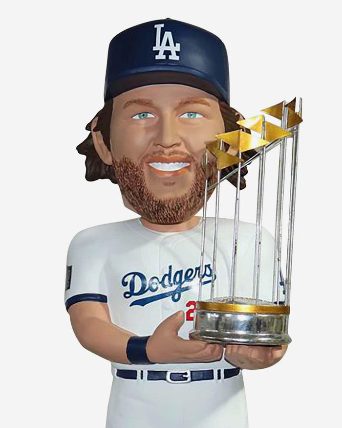 Clayton Kershaw Los Angeles Dodgers 2020 World Series Champions 3 Ft Bobblehead FOCO - FOCO.com