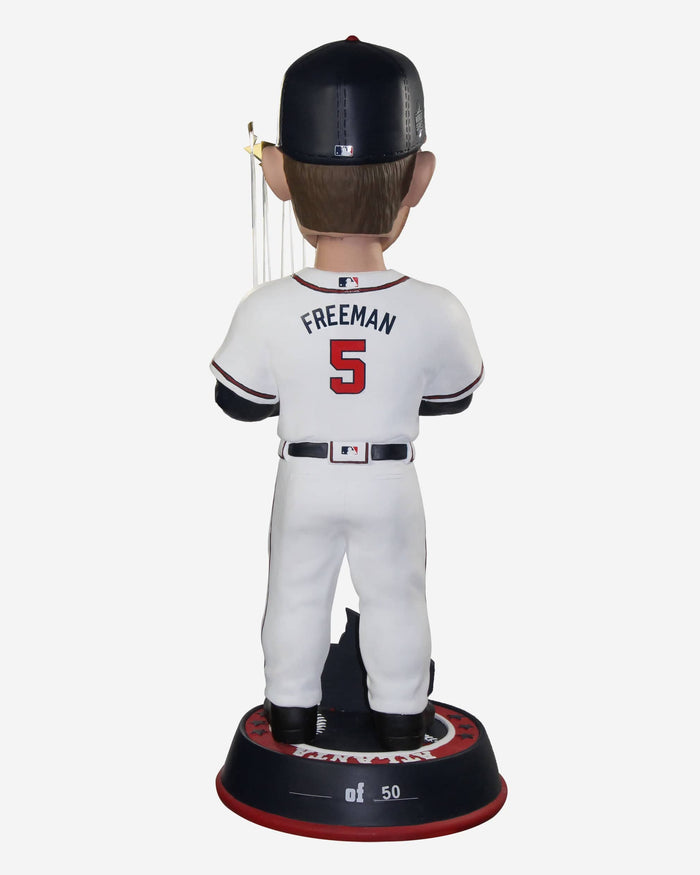 Freddie Freeman Atlanta Braves 2021 World Series Champions 3 Ft Bobblehead FOCO - FOCO.com