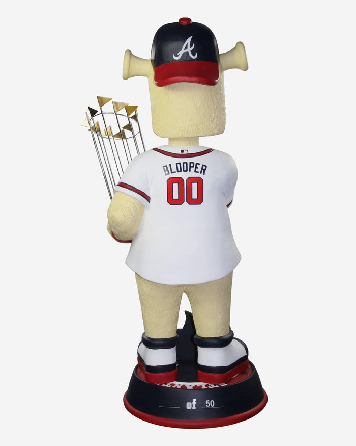 Blooper Atlanta Braves 2021 World Series Champions 3 Ft Bobblehead FOCO - FOCO.com