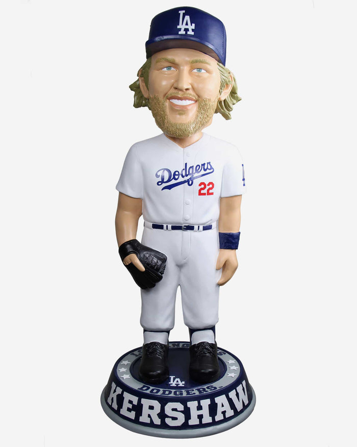 Clayton Kershaw Los Angeles Dodgers 3 Ft Bobblehead FOCO - FOCO.com