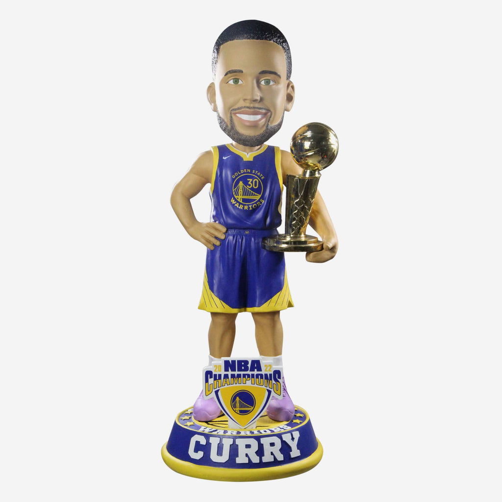 Steph Curry Golden State Warriors 2022 NBA Champions 3 Ft Bobblehead FOCO - FOCO.com