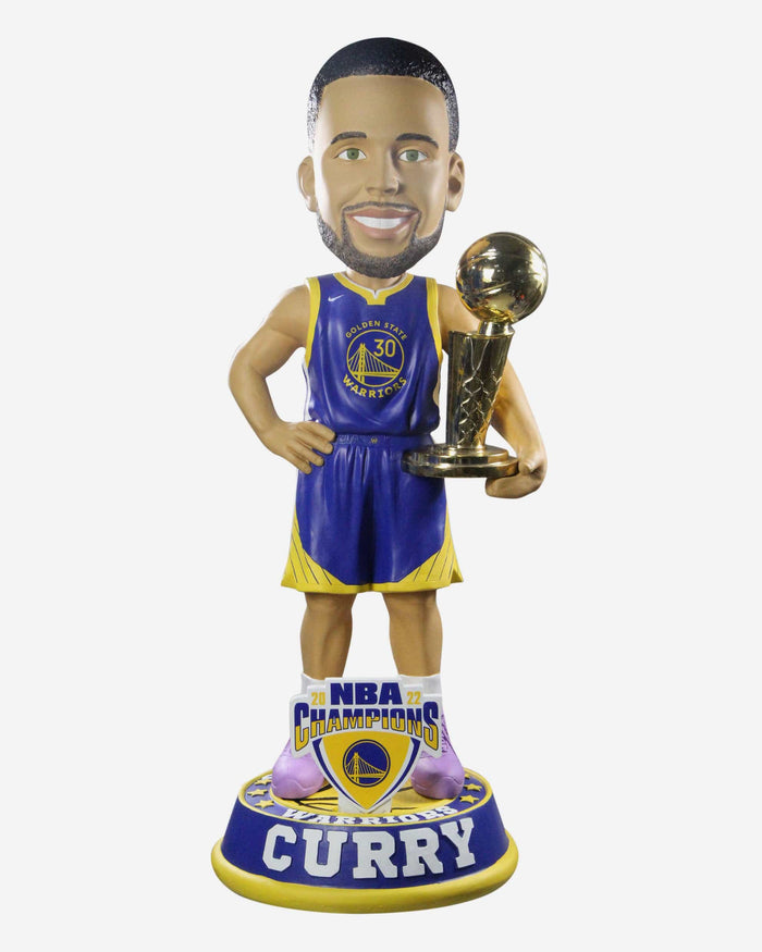 Steph Curry Golden State Warriors 2022 NBA Champions 3 Ft Bobblehead FOCO - FOCO.com