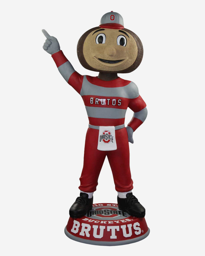 Brutus Buckeye Ohio State Buckeyes 3 Ft Mascot Bobblehead FOCO - FOCO.com