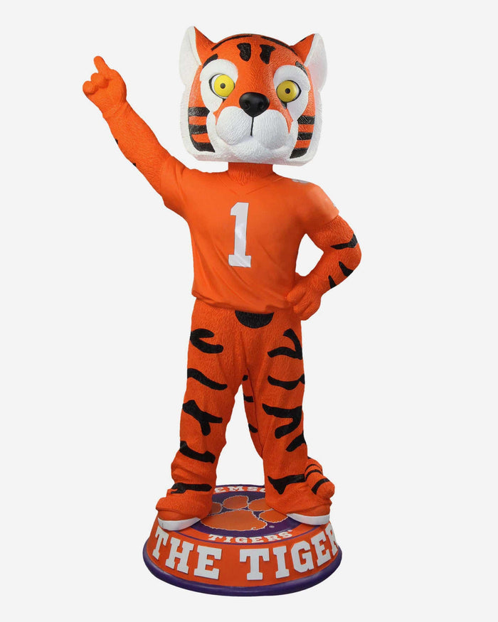 Tiger Clemson Tigers Orange Jersey 3 Ft Mascot Bobblehead FOCO - FOCO.com