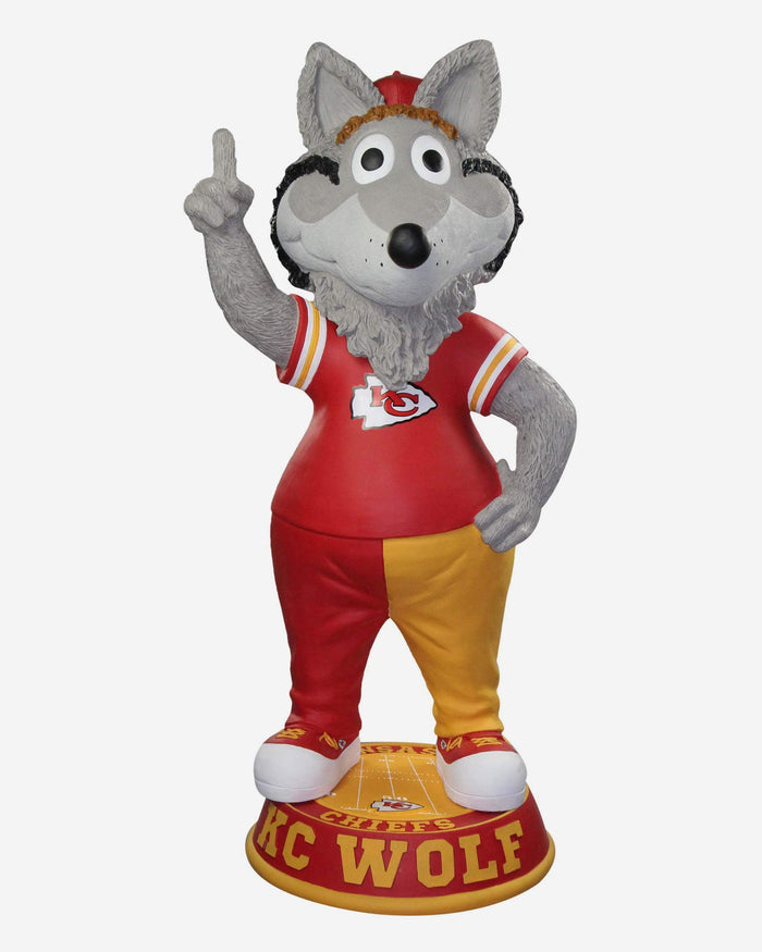 KC Chief Kansas City Chiefs Red Jersey 3 Ft Mascot Bobblehead FOCO - FOCO.com