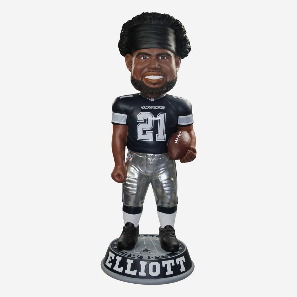 Ezekiel Elliott Dallas Cowboys Blue Jersey 3 Ft Bobblehead FOCO - FOCO.com