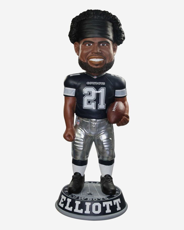 Ezekiel Elliott Dallas Cowboys Blue Jersey 3 Ft Bobblehead FOCO - FOCO.com