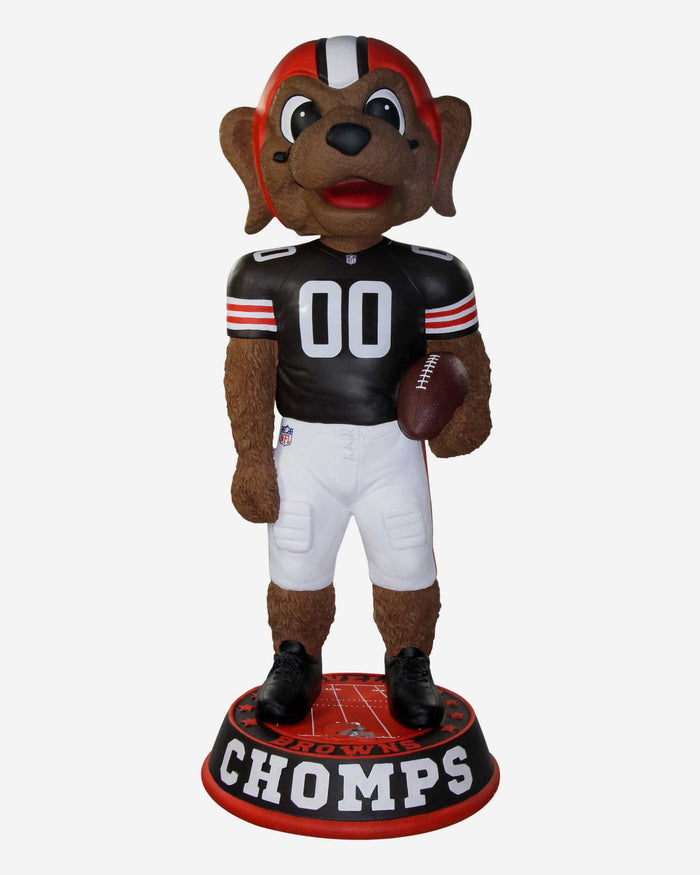 Cleveland Browns Chomps Mascot 3 Ft Bobblehead FOCO - FOCO.com