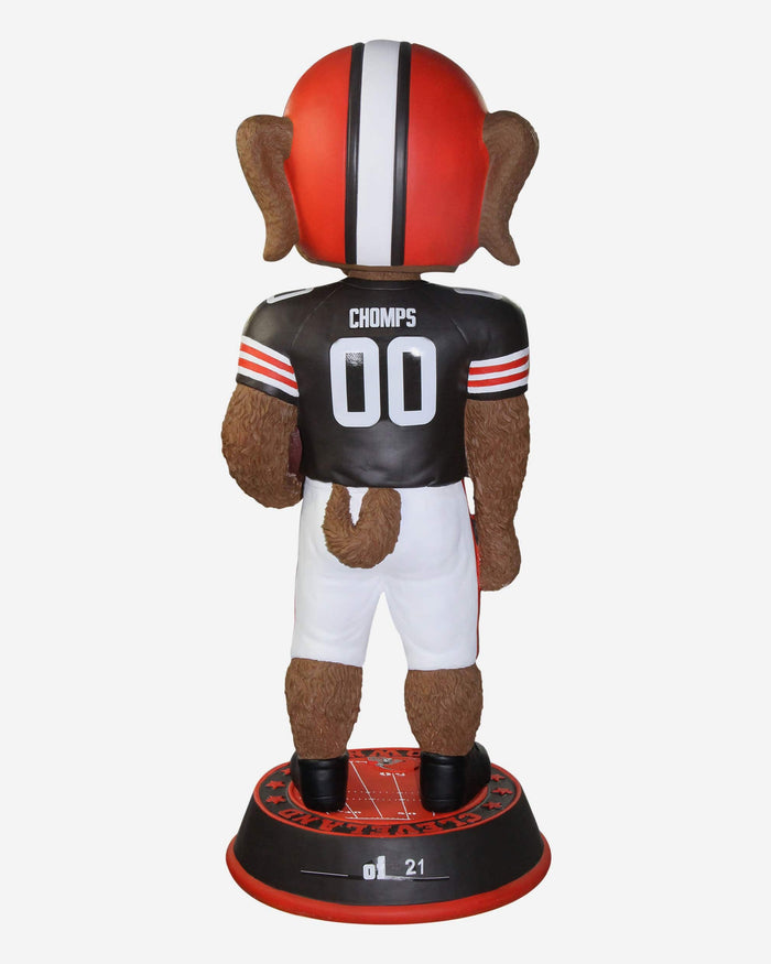 Cleveland Browns Chomps Mascot 3 Ft Bobblehead FOCO - FOCO.com