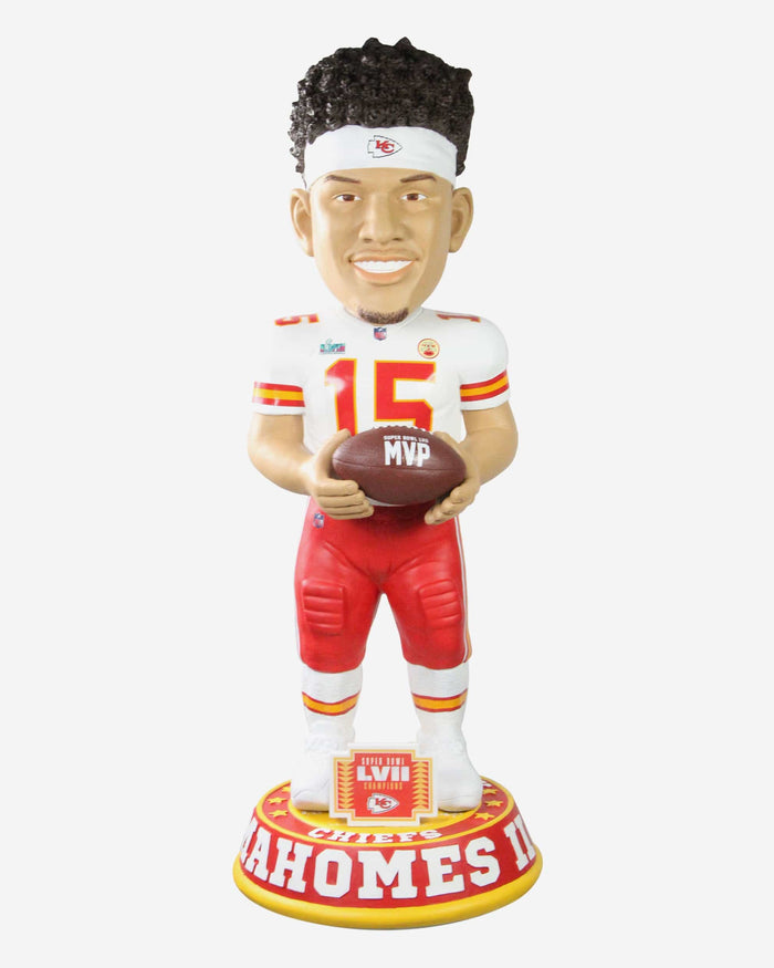 Patrick Mahomes Kansas City Chiefs Super Bowl LVII Champions MVP 3 Ft Bobblehead FOCO - FOCO.com