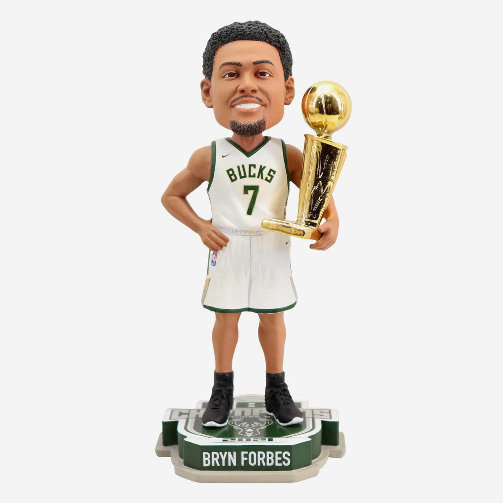 Bryn Forbes Milwaukee Bucks 2021 NBA Champions Bobblehead FOCO - FOCO.com