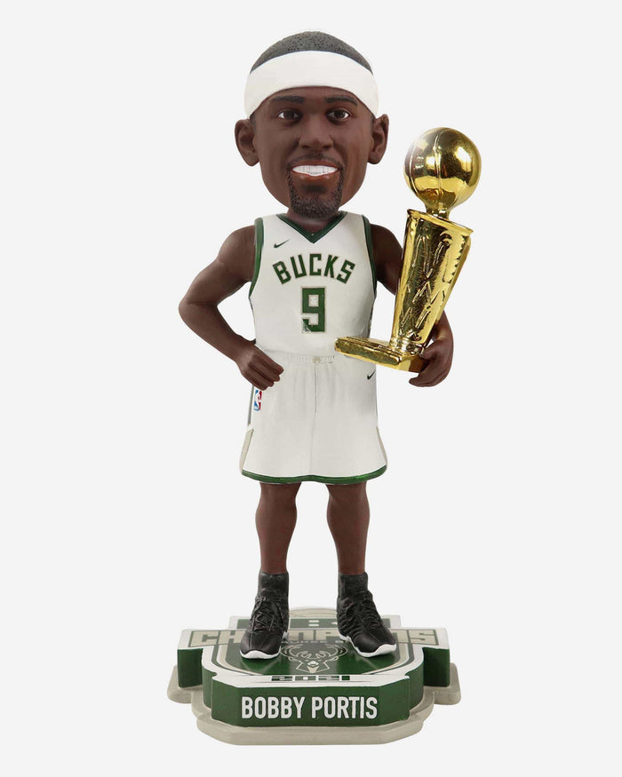 Bobby Portis Milwaukee Bucks 2021 NBA Champions Bobblehead FOCO - FOCO.com