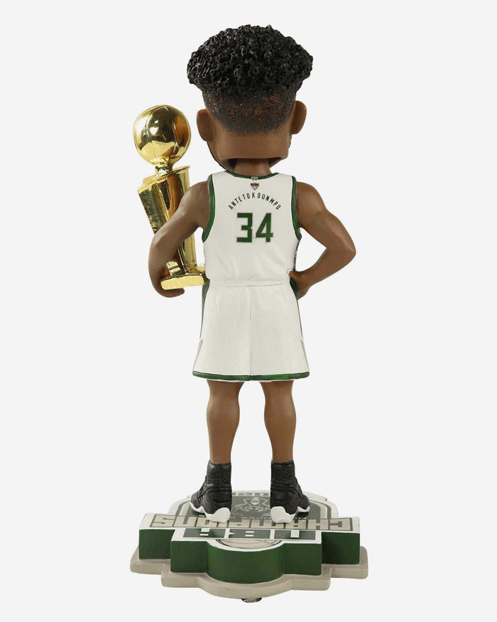 Giannis Antetokounmpo Milwaukee Bucks 2021 NBA Champions Bobblehead FOCO - FOCO.com