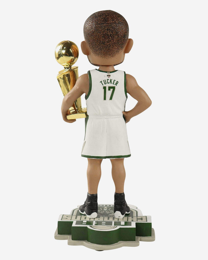 PJ Tucker Milwaukee Bucks 2021 NBA Champions Bobblehead FOCO - FOCO.com