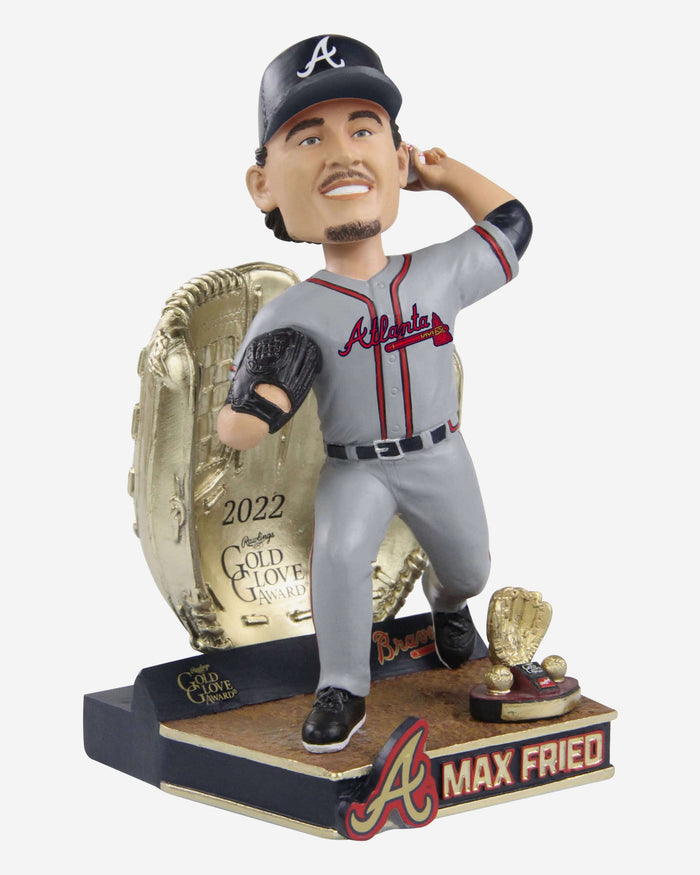 Max Fried Atlanta Braves 2022 Gold Glove Bobblehead FOCO - FOCO.com