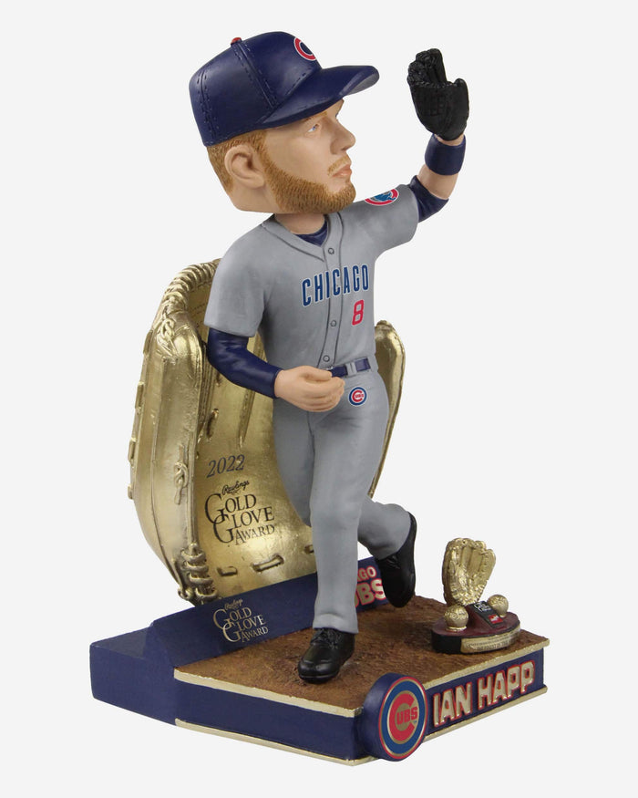 Ian Happ Chicago Cubs 2022 Gold Glove Bobblehead FOCO - FOCO.com