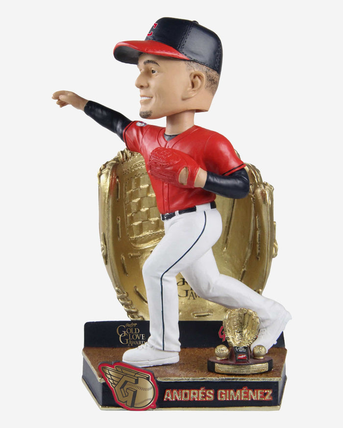 Andres Gimenez Cleveland Guardians 2022 Gold Glove Bobblehead FOCO - FOCO.com