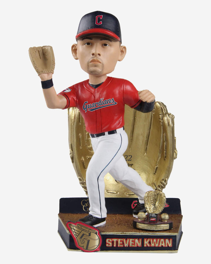 Steven Kwan Cleveland Guardians 2022 Gold Glove Bobblehead FOCO - FOCO.com