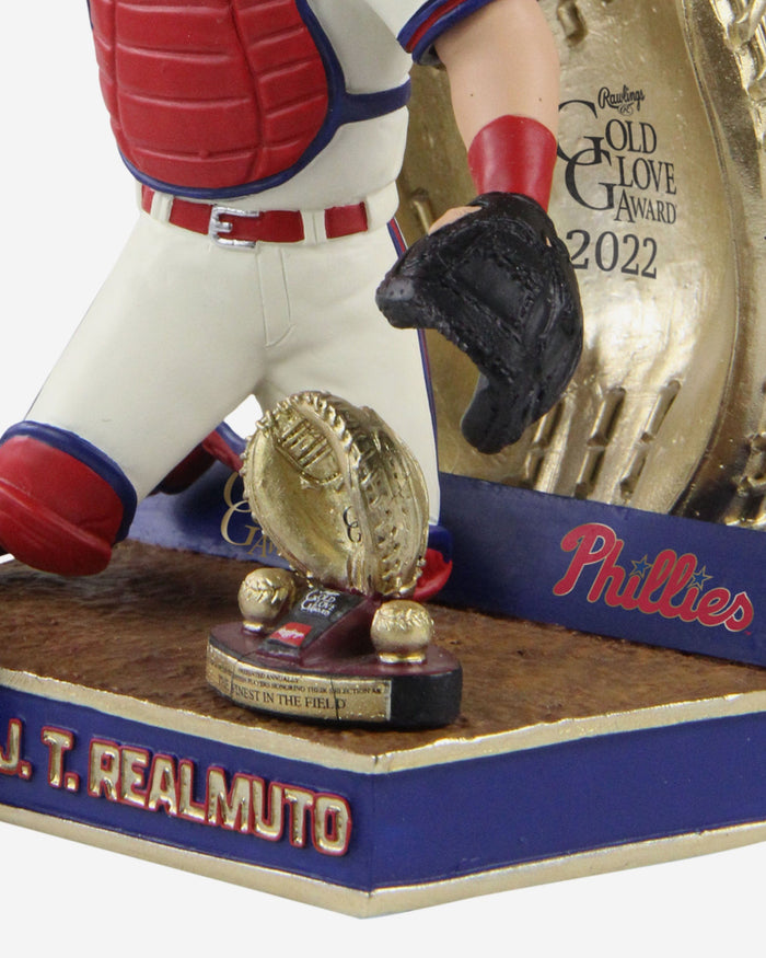 JT Realmuto Philadelphia Phillies 2022 Gold Glove Bobblehead FOCO - FOCO.com