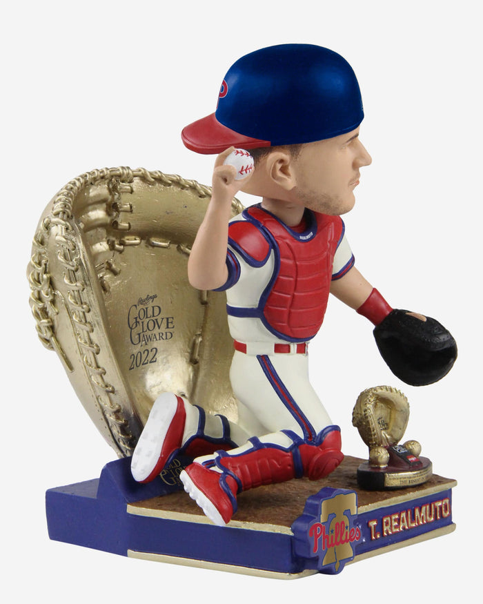 JT Realmuto Philadelphia Phillies 2022 Gold Glove Bobblehead FOCO - FOCO.com