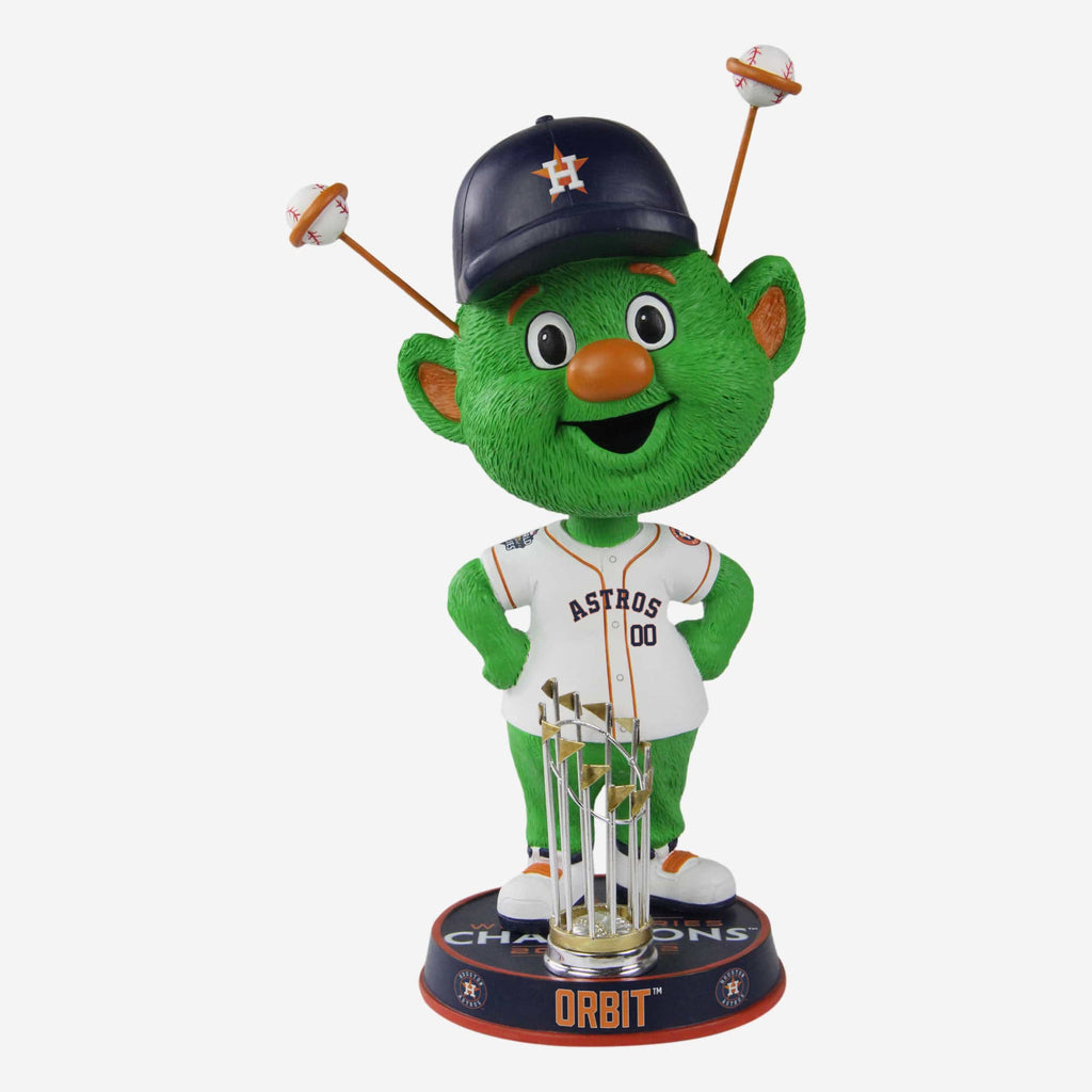 Orbit Houston Astros 2022 World Series Champions Mascot Bighead Bobblehead FOCO - FOCO.com