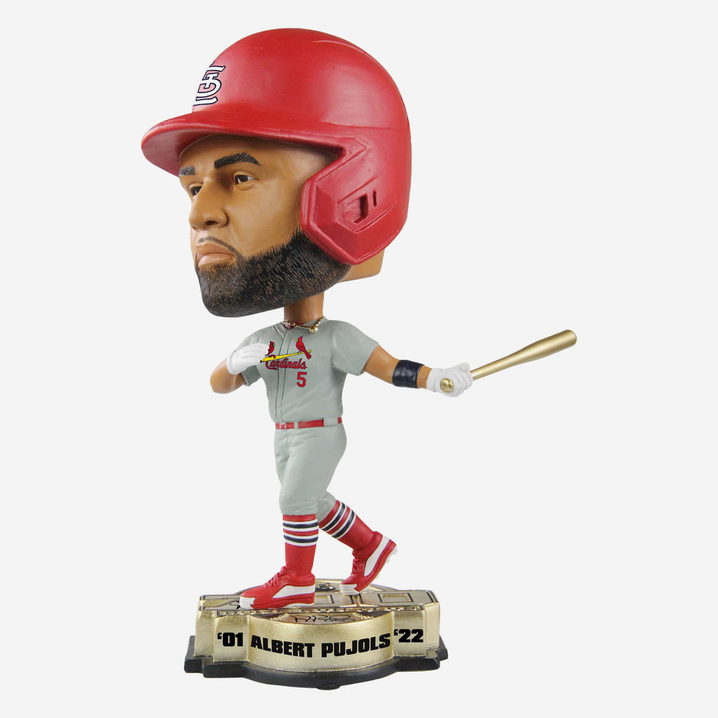 Albert Pujols St Louis Cardinals 700 Home Run Variant Bighead Bobblehead FOCO - FOCO.com